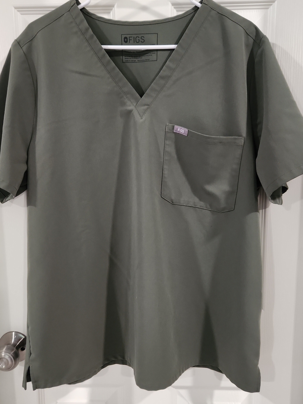 FIGS Technical Collection Catarina Women's Scrub Top 2XL Green